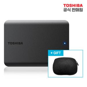 도시바 Canvio Basics 칸비오 베이직 A5 2TB 외장하드 파우치포함
