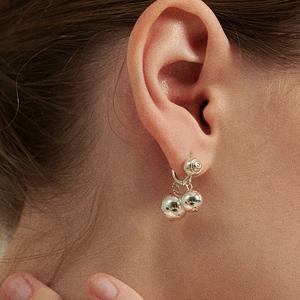 #006  Ball Drop Earrings