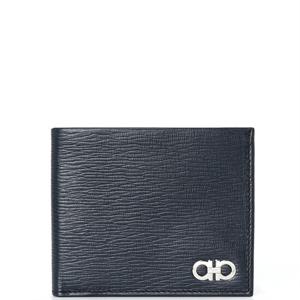 [명품] 페레가모 8CC 간치니 반지갑 11 딥 오션 66A063 0744850