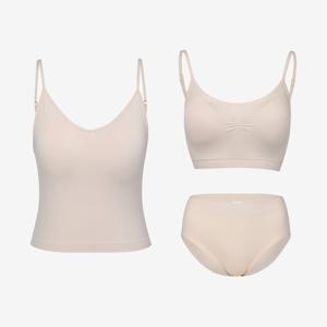[SET] 심리스 베이직 브라팬티 + 브라미 3종