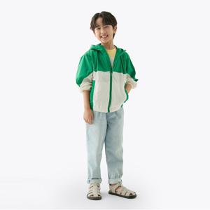 타미힐피거 [UNISEX] 컬러 블록 윈드브레이커 (T42F1QJC190BT2L13)