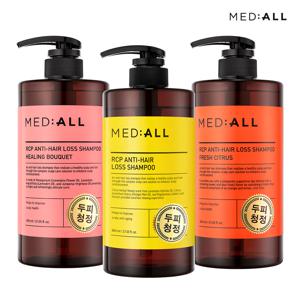 메디올 두피 청정 탈모 비듬 완화 약산성 샴푸 800ml