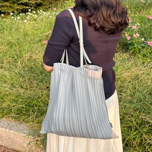 [닥스 액세서리] [[24FW]] DCBA4F916T1 [D-PLEATS] 민트 솔리드 플리츠 숄더백