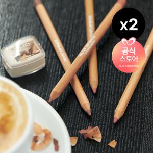 벨벳 립 펜슬 기획 [본품+샤프너 구성] x2