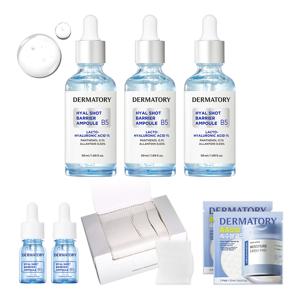 [CJ단독/트리플구성]히알샷 베리어 앰플 B5 50ml x3 [사은]히알샷크림앰플12ml*2+히알루론엠보패드샤셰2매+스킨팩화장솜