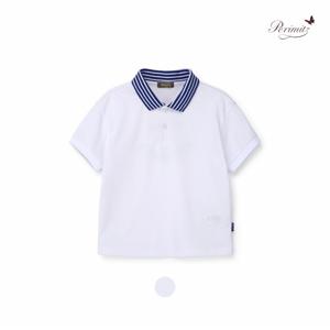 [정상가 37000] 블루 스트라이프 카라티 (P2421T121_01)