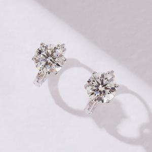 18k 클라라 랩 다이아몬드 총1캐럿 링귀걸이(5부*2개)+IGI 감정서