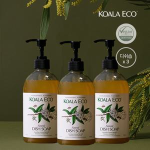 코알라에코 디쉬솝 [호주 비건 주방세제 500ml 3개