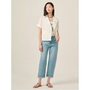 [25SS][Essential] 배기핏 데님 팬츠  스카이블루 (BF5321E02Q)