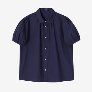 [LIVE 43]  브리앙뜨 블라우스 Brillante (NVY) ASJF251KR44-NVY 네이비