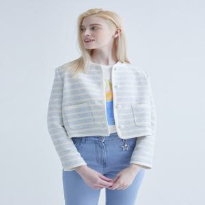 나이스클랍 라운드 스트라이프 자켓 N241MWJ106
