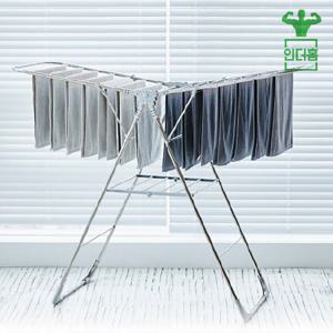 [인더홈] 국내생산 튼튼한 스테인레스 빨래건조대 XL
