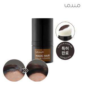 1초간편커버 아미니 매직헤어컬러쿠션 내추럴브라운/새치커버