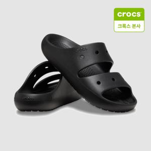 [크록스 본사]남녀공용 클래식 샌들 2.0 블랙 209403-001