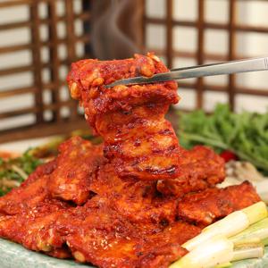 셰프애찬 셰프 특제 스테이크 닭갈비 양념맛 1팩