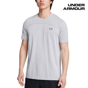 60.UA 배니시 엘리트 심리스 워드마크 반팔 1382799-100