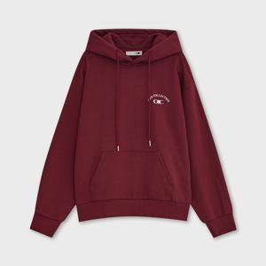 [오아이오아이컬렉션]아치 로고 후드 [BURGUNDY]