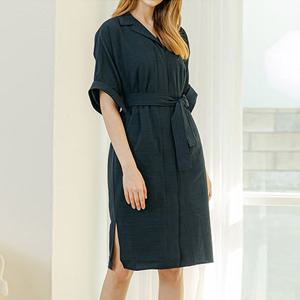 [최초가 99,000원]오벨르 시어서커 셔츠 원피스