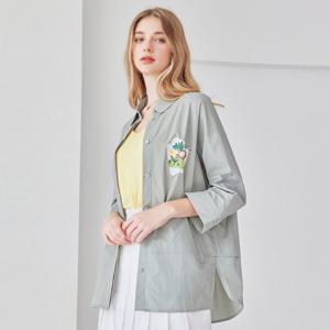 [최초가 79,000원]폴렌 아트웍 블라우스 셔킷