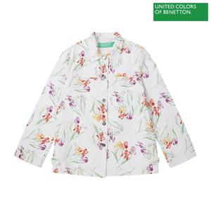 Flower-patterned cotton jumper 2S_2NFWDN00I_901