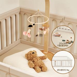 [Little life] 리틀라이프 베이비룸 더블(14p) 샌드베이지+더블 4단 폴딩매트