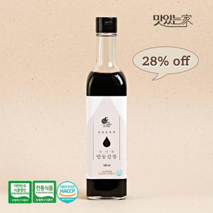 순창문옥례식품 우리콩 만능간장 420ml 유리용기