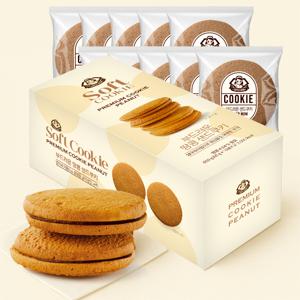 슈퍼맘 부드러운 땅콩 샌드쿠키 650g(10입)