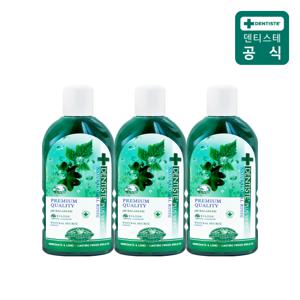 덴티스테 내츄럴 프리미엄 가글 오랄린스 대용량 700ml 2+1