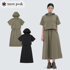 스노우피크 냉감 루트 아노락 원피스 S25MWROP63 피크캠핑