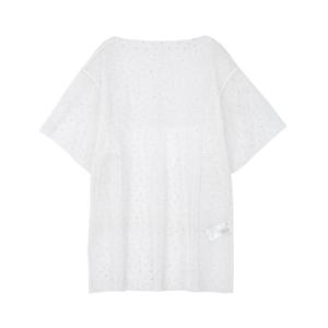 [한예슬착용] BEADS-EMBELLISHED TOP - WHITE
