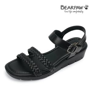 ADALEE 여성 샌들 꽈배기 버클 스트랩 키높이 신발 2종 택 1 K2993RB-W