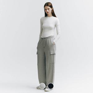414922 여 테리 카고 팬츠