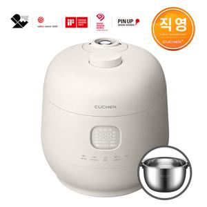 2025 NEW  브레인 풀스텐 듀얼프레셔 10인용 IH전기압력밥솥 CRT-TWS1030W