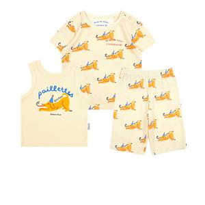 [BABY] 바닐라리트리버베이비라운지웨어세트_BU52UL112