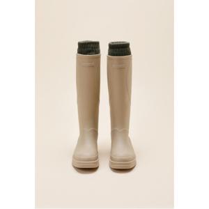 [정상가 198,000] 하트 롱 레인 부츠(beige)_DG3CM24302BEE