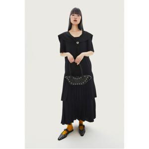 [최초 판매가: 548,000원] Color Block Sailor Pleats Dress_LFDAA24140NYD
