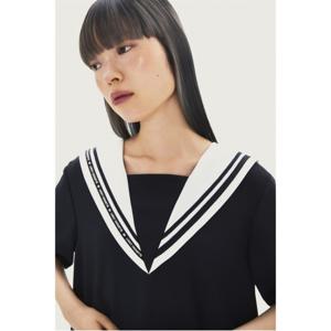 [최초 판매가: 448,000원] [Re-Order] Sailor Collar Short Sleeve Dress_LFDAA24170NYD