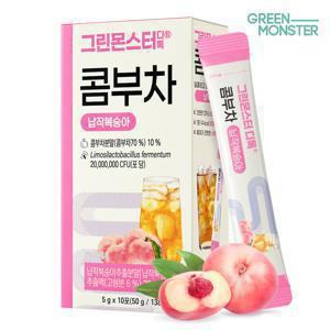 디톡 비건 콤부차 납작복숭아 1박스 (10포)