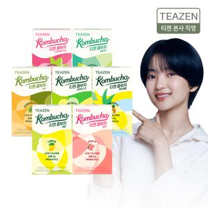 [정상가49,000원]콤부차 인기 7가지맛 70스틱 (매실/청귤/스트로베리/샤인/파인/피치/레몬)