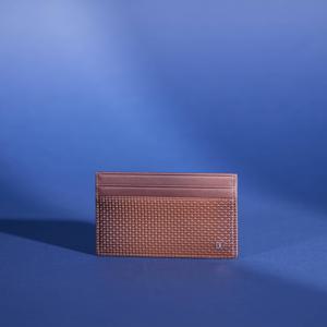 [닥스 액세서리] [[24SS]] DBHO4E816W3 [NEW][MESH GRADATION] DD금속장식 브라운 소가죽 단카드지갑
