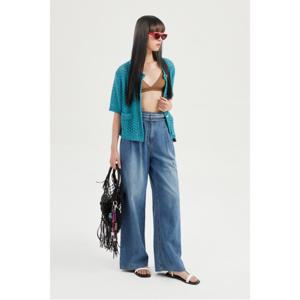 Crochet Sequin Short-Sleeve Cardigan_LFWCA24100MIX