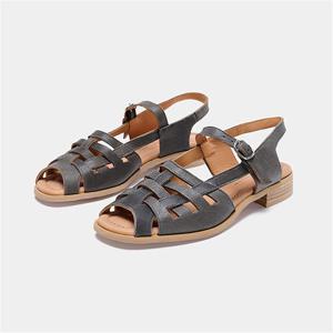 [정상가 298000원] 딸리스 플랫(Thalis Flat) 다크 그레이