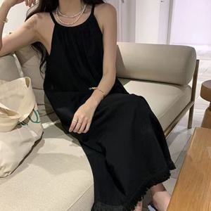 [브리치] 코키코키 / 순수 끈나시 롱원피스 바캉스 휴향지/ 2컬러