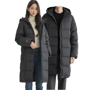 네파[택가:31.9만원]공용 코코 머스코비 덕 다운 롱패딩7KF2064