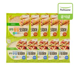 또띠아 2종(우유/통밀) 10봉 혼합구성