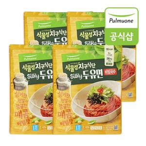 식물성지구식단 Silky두유면비빔국수 2인분(423g) x 4봉