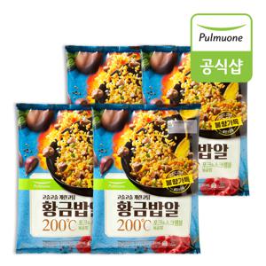 불향가득 계란코팅 황금밥알 볶음밥 포크&스크램블 420g(2인분) 4봉