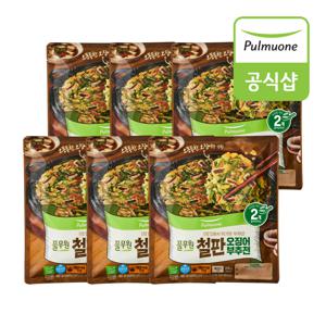 철판 오징어부추전(150g x 2입) x 6봉