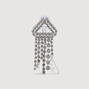 [Atelier] Triangle Chain Ornament Single Earring_LXEAW24800SVX