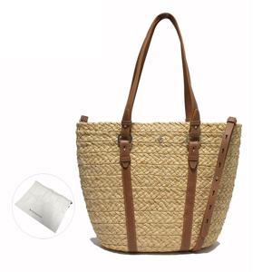피니밀 브리들 미디움 라탄 숄더백 토트백 라피아 가방 BAG51191-NT